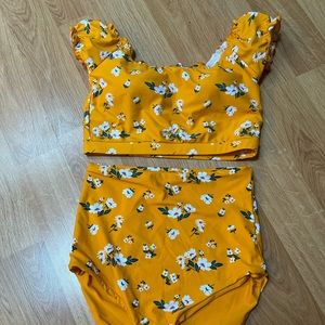 Coral reef swimsuit NWOT.